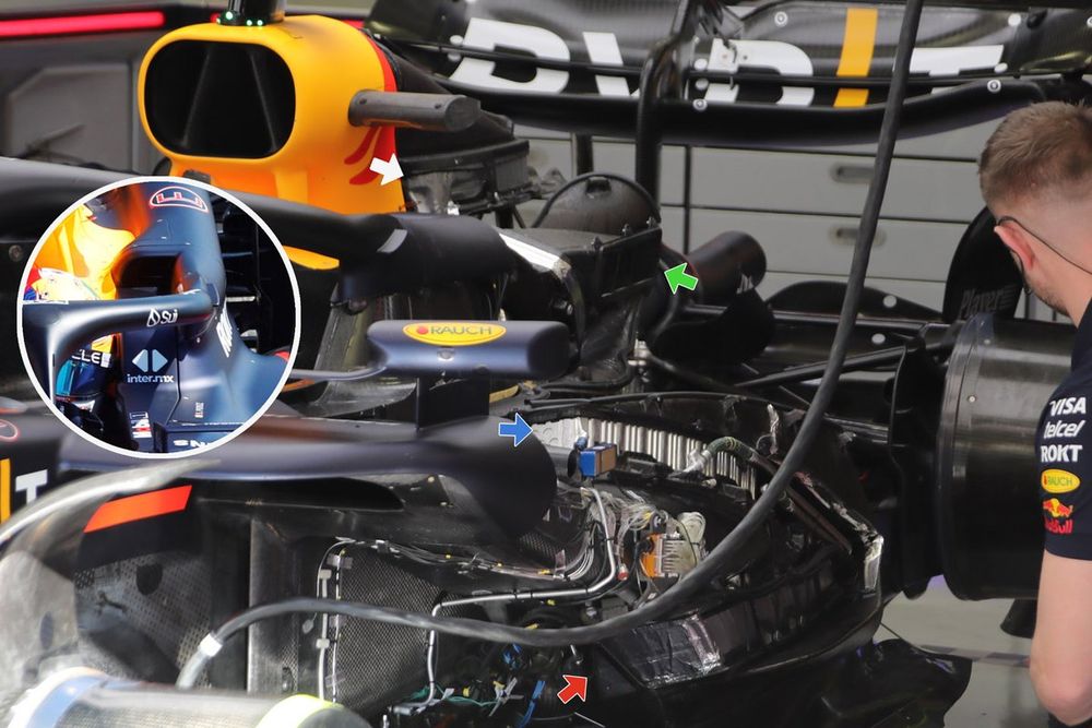 Red Bull Racing RB20 detail