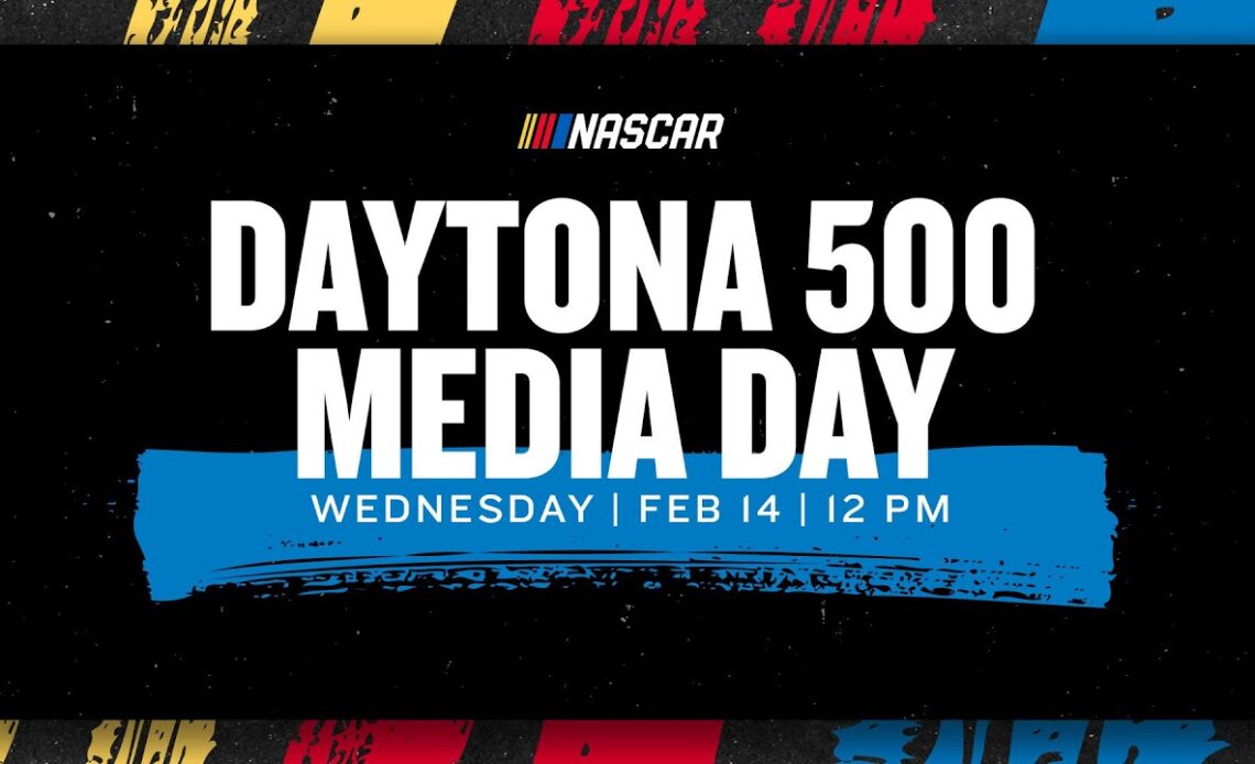 2024 Daytona 500 Media Day Live
