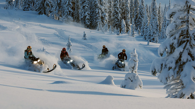 BRP ELEVATES WINTER EXPERIENCES WITH 2025 SNOWMOBILE LINEUP [678]