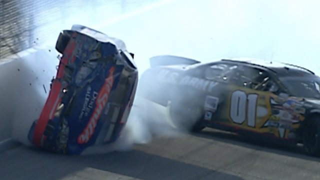 Carl Long's massive flip - 2004 Rockingham