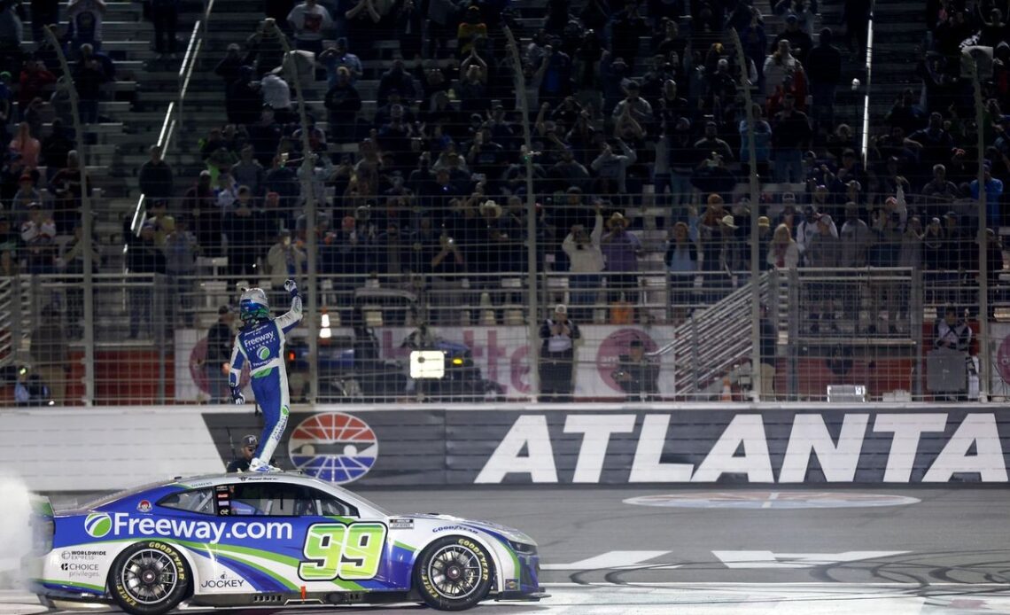 Cindric's "cool" four-wide move defined wild Atlanta race