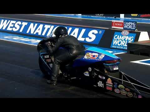 Cory Reed, Kelly Clontz, Pro Stock Motorcycle, Eliminations Rnd 1, 12th annual Midwest Nationals, Wo