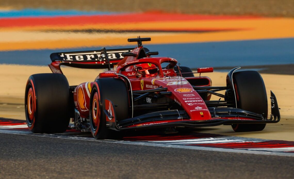 Ferrari’s Charles Leclerc leads final day in Bahrain