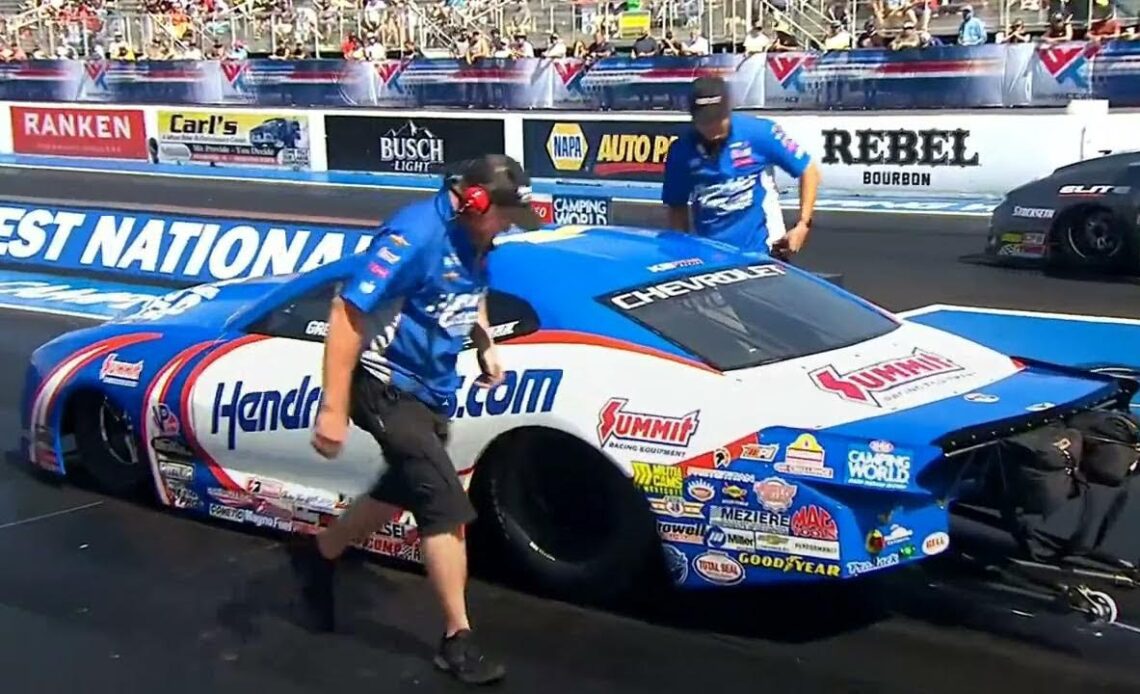 Greg Anderson, Jerry Tucker, Pro Stock, Eliminations Rnd 1, 12th annual Midwest Nationals, World Wid