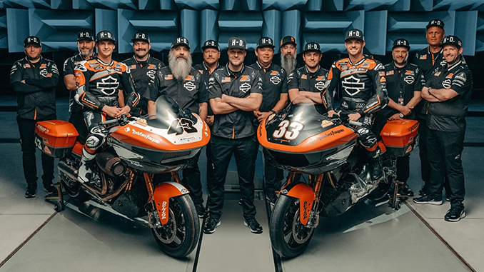 Harley-Davidson Factory Race Team Launches for 2024 MotoAmerica