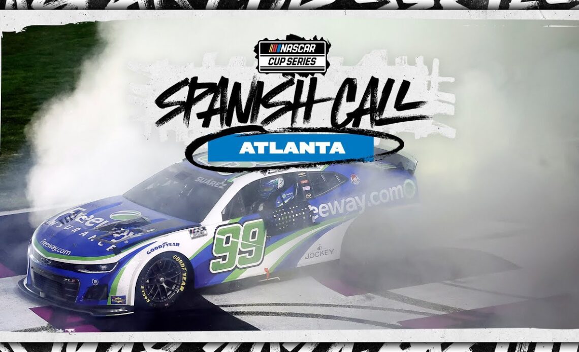 Hear FOX Sports Latin America’s call of Daniel Suárez’s wild Atlanta win | NASCAR