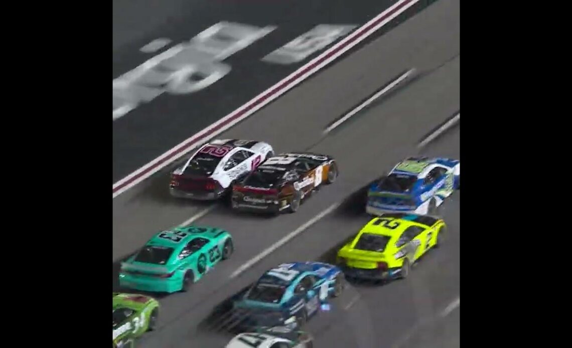How awesome was that photo finish?! #nascar