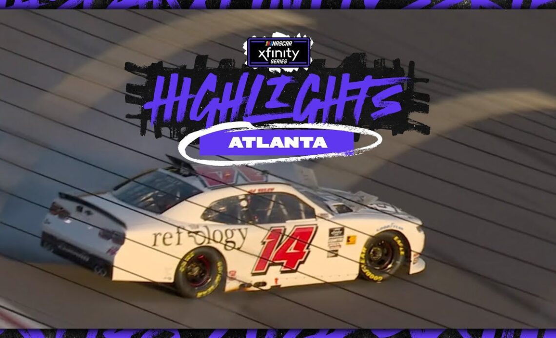 J.J. Yeley makes contact with Kyle Weatherman, spins at Atlanta | NASCAR
