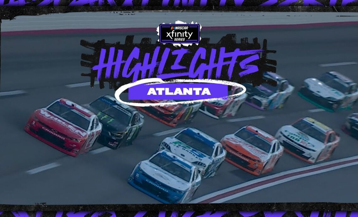 Jesse Love leads Xfinity Series field to the green at Atlanta | NASCAR