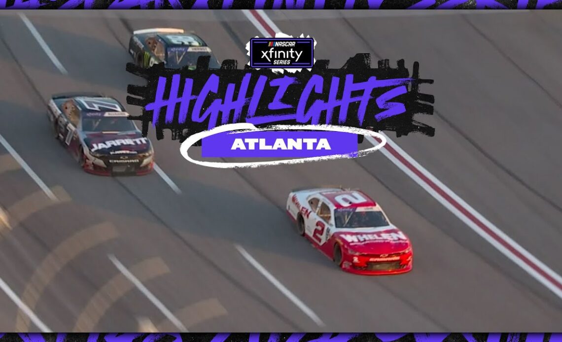 Jesse Love sweeps both stages at Atlanta | NASCAR