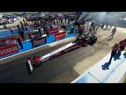 Justin Ashley, T J  Zizzo, Mike Green, Top Fuel Dragster, Eliminations Rnd 1, 12th annual Midwest Na