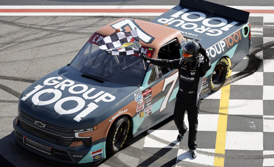 Kyle Busch Continues Truck Series Mastery with Win at Atlanta – Motorsports Tribune