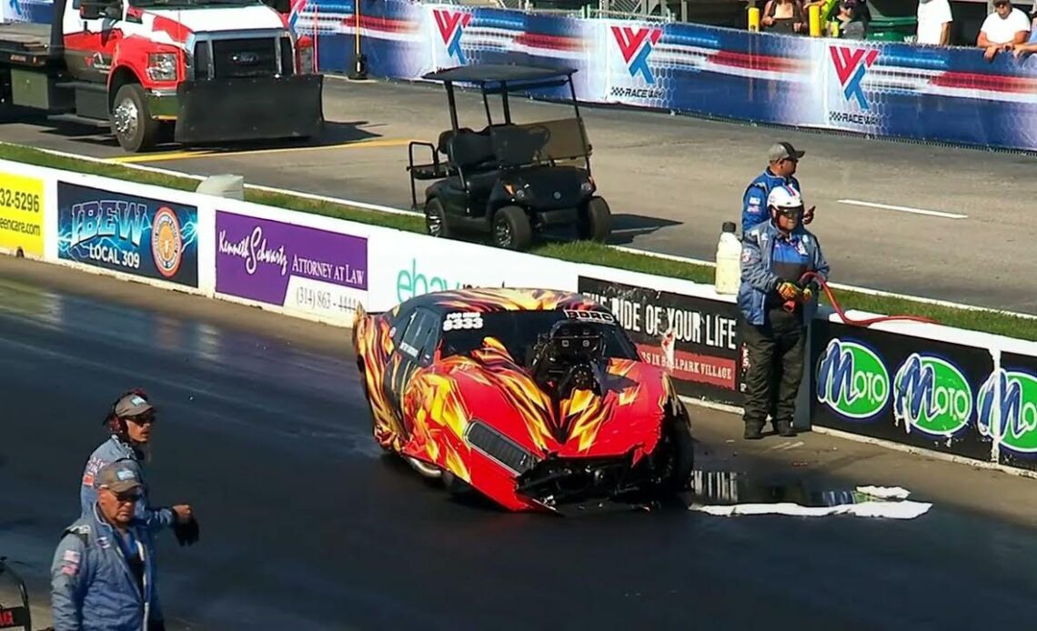 Mike Castellana, Dmitry Samorukov, hard into the Wall, Pro Modified, Eliminations Rnd 2, 12th annual