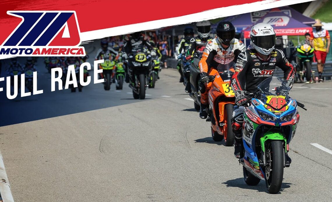 MotoAmerica Junior Cup Race 2 at Pittsburgh 2023