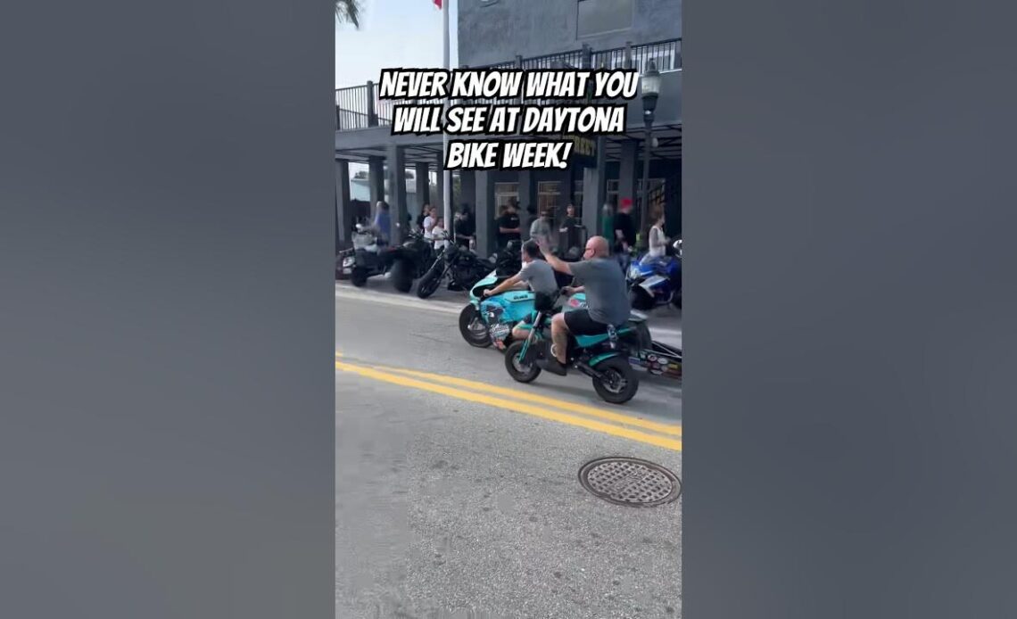 Never Know What You Will See at Daytona Bike Week