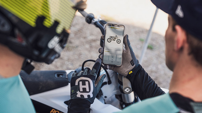 New Connectivity Unit and Ride Husqvarna Motorcycles app Elevate Offroad Riding Performance