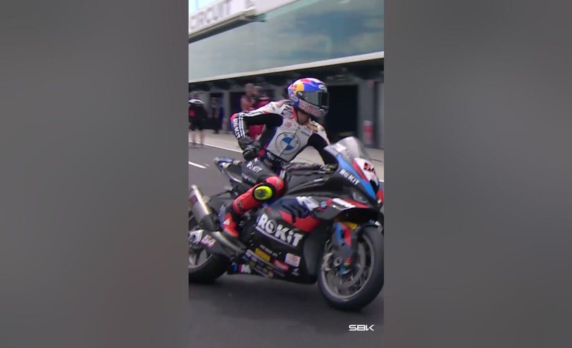 Pull the handbrake, Toprak! 💪 | 2024 #AustralianWorldSBK 🇦🇺