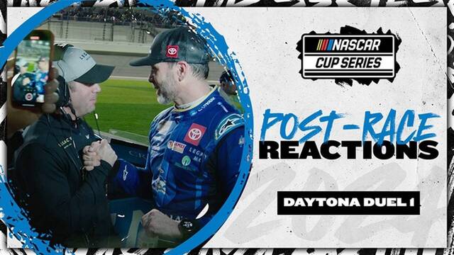 Raw Reaction: Jimmie Johnson races his way into the Daytona 500