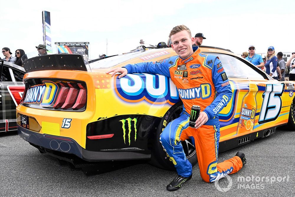 Riley Herbst, Rick Ware Racing, SunnyD Ford Mustang