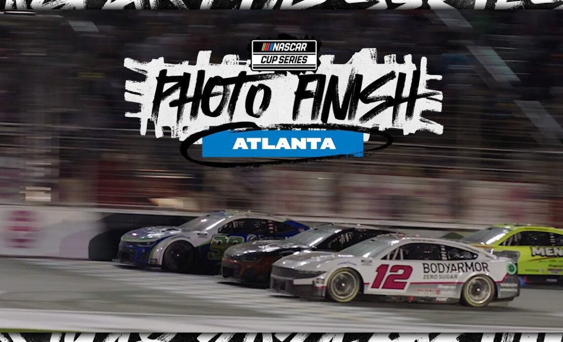 Run it back: Atlanta's 0.003 photo finish in slow motion | NASCAR