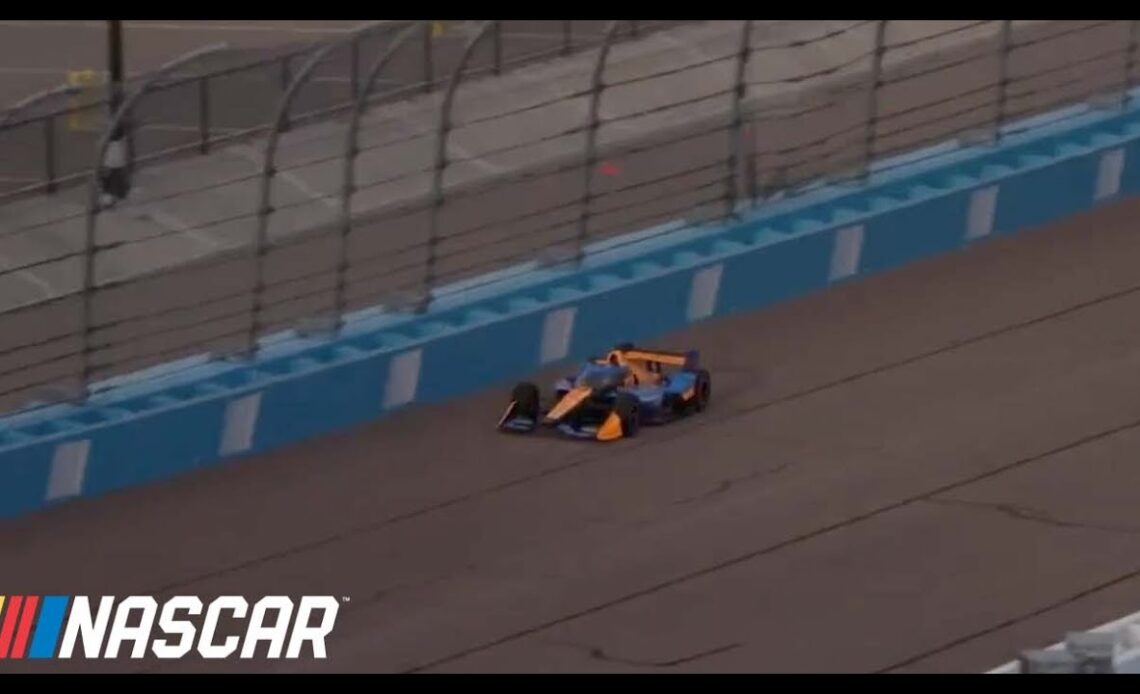 Sound on: Kyle Larson tests at Phoenix Raceway