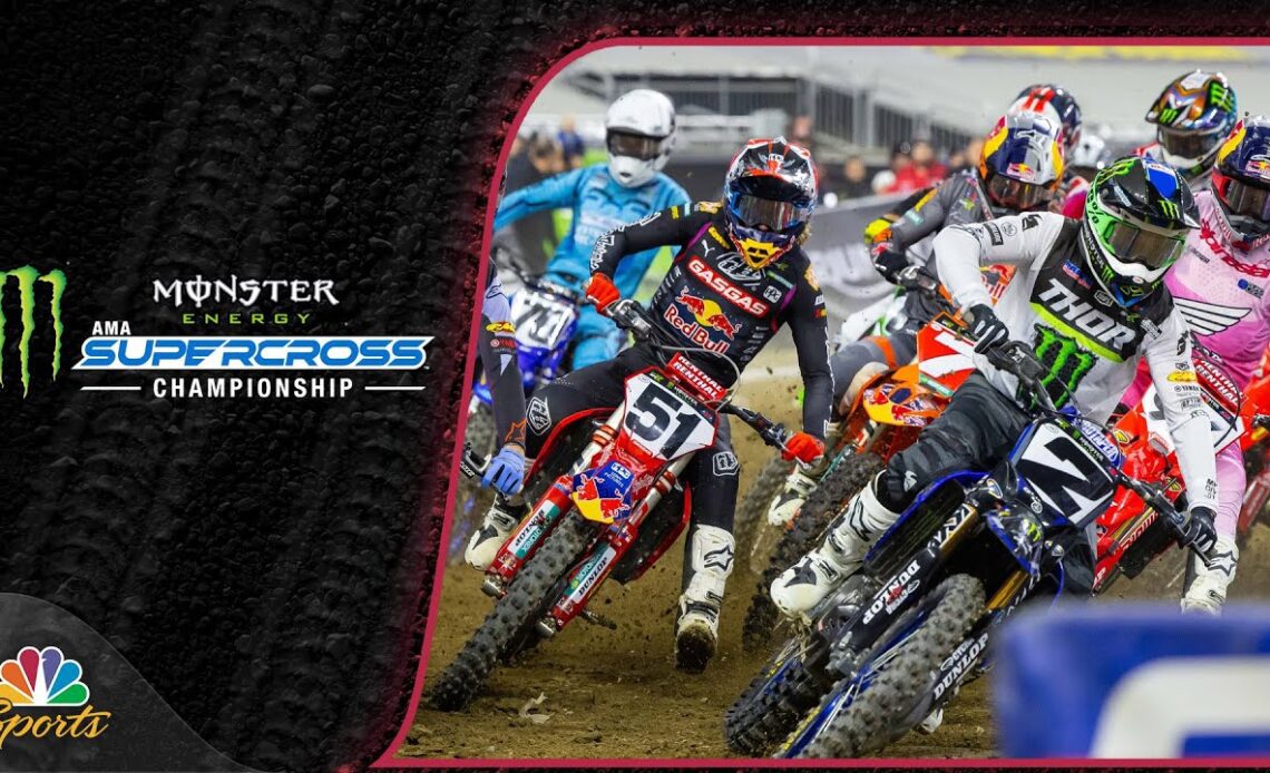 Supercross 2024: Top crashes, bashes and passes of season so far | Motorsports on NBC