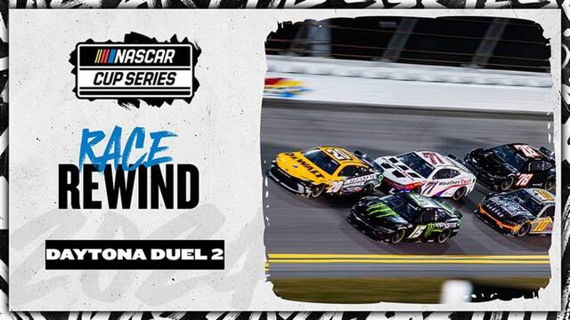 Teammates ditch and the big one strikes late in Duel 2 at Daytona