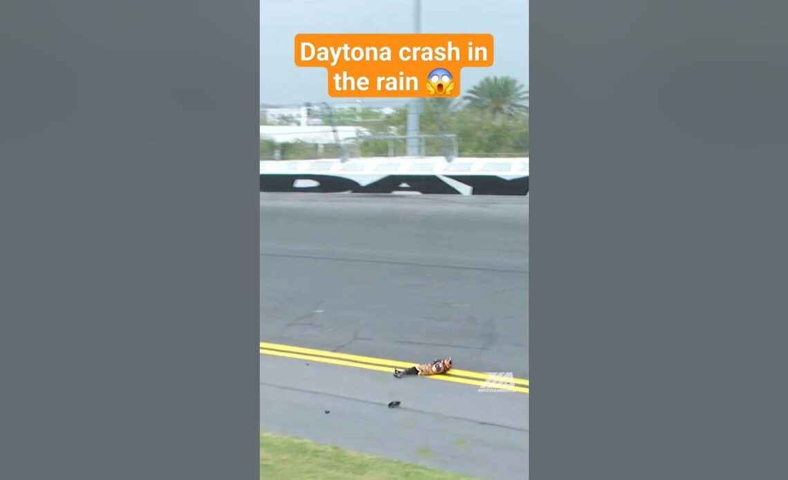 Thankfully, Christian Miranda was okay.  He came back the next season and finished 14th! #Daytona