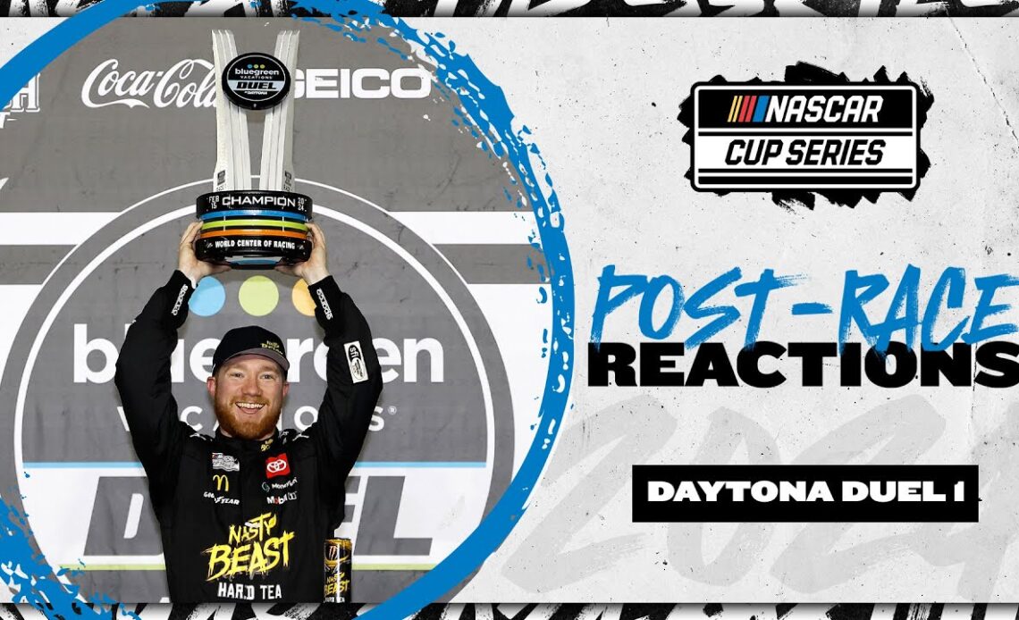 Tyler Reddick: ‘Found my way to the front’ to win Duel 1 at Daytona | NASCAR