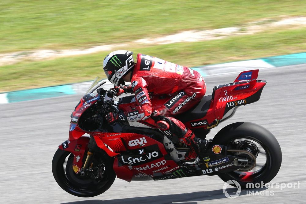 The 2024-spec Ducati proved to be especially quick in Bagnaia's hands