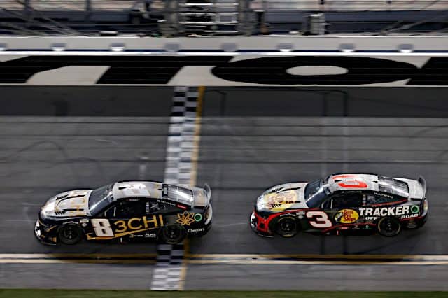 Kyle Busch and Austin Dillon in line at the 2023 Daytona 500, NKP
