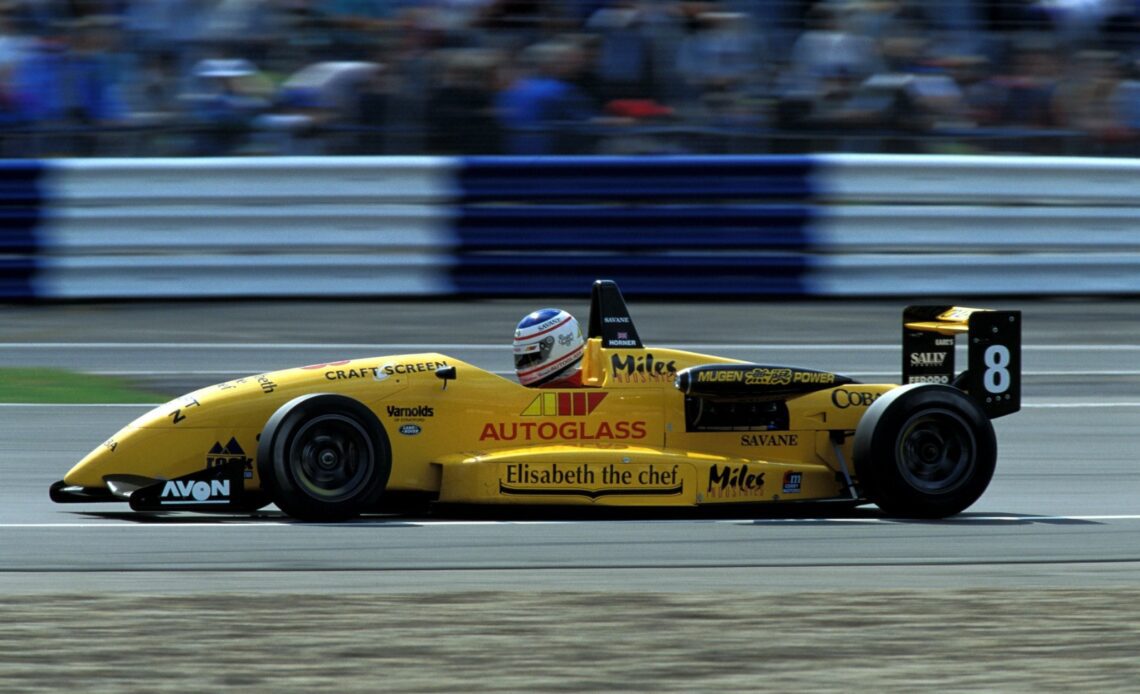 Christian Horner (GBR), Alan Docking Racing.
British Formula 3 Championship, Silverstone, England. 15 August 1995.
