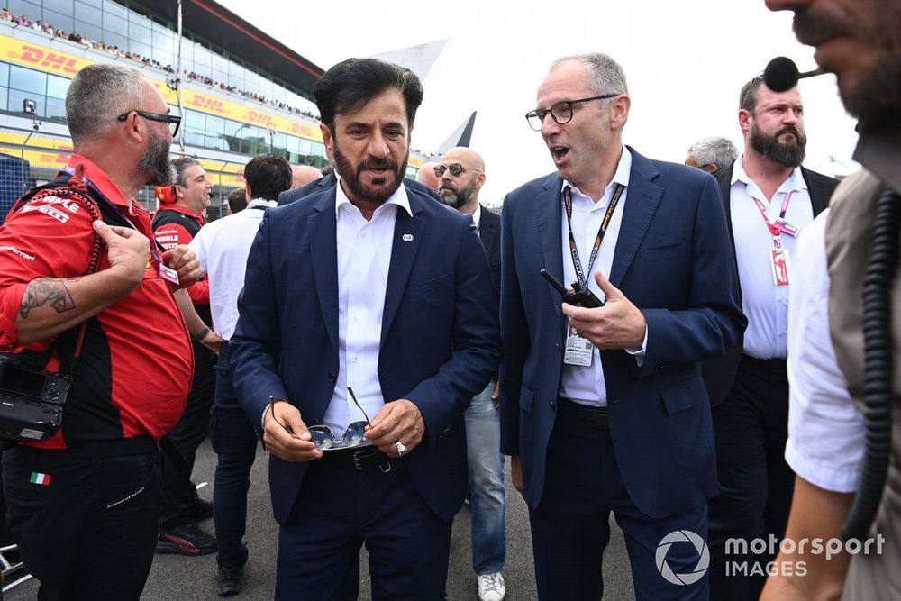 FIA president Mohammed ben Sulayem and F1 CEO Stefano Domenicali have been heavily involved with Andretti's application