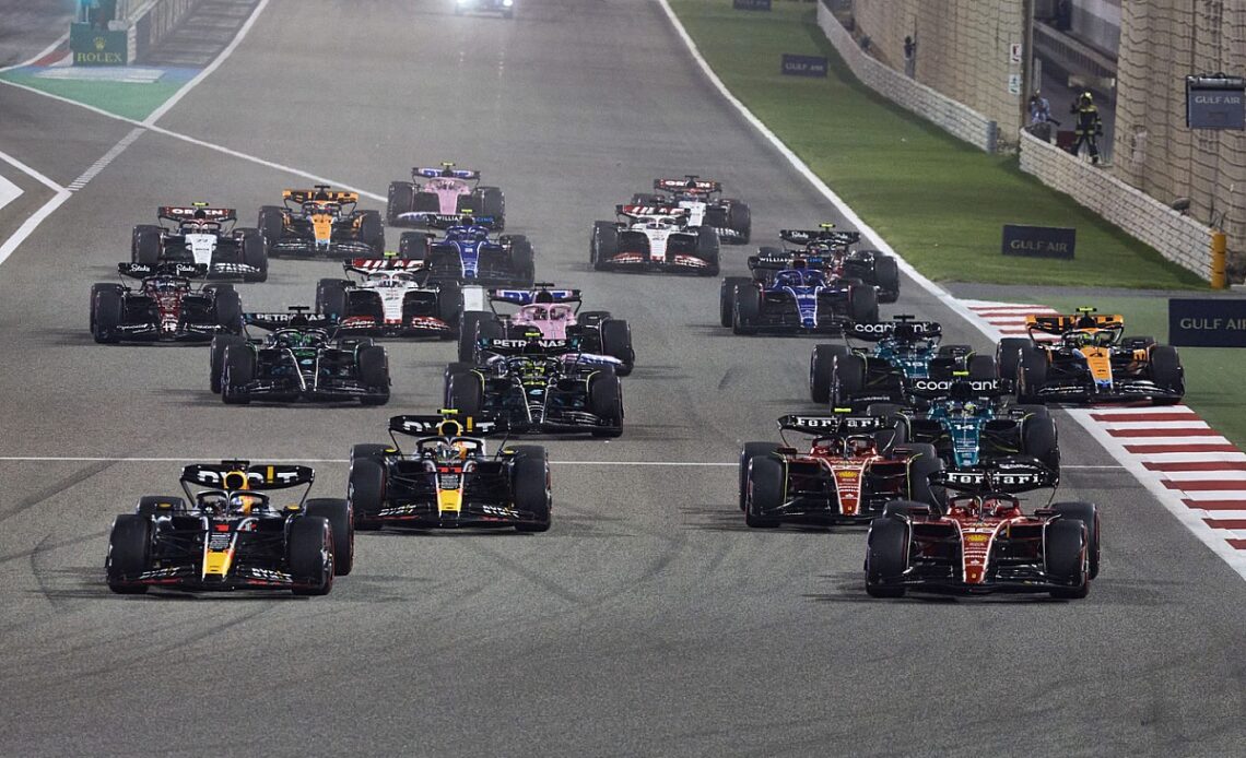 Why are the F1 GPs of Bahrain and Saudi Arabia are on Saturday
