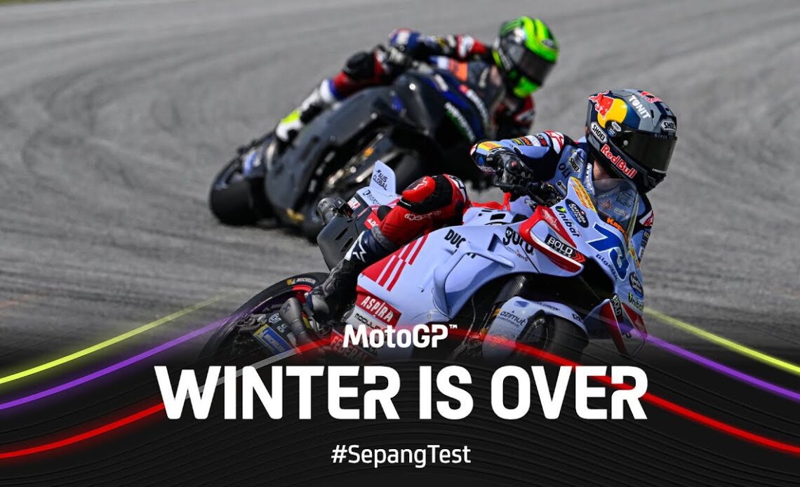 Winter is officially over for #MotoGP | 2024 #SepangTest Day 1 Highlights