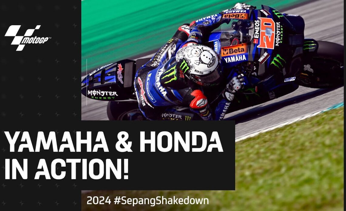 Yamaha & Honda full-time riders hit the track!⚡️| 2024 #SepangShakedown Day 2 Highlights