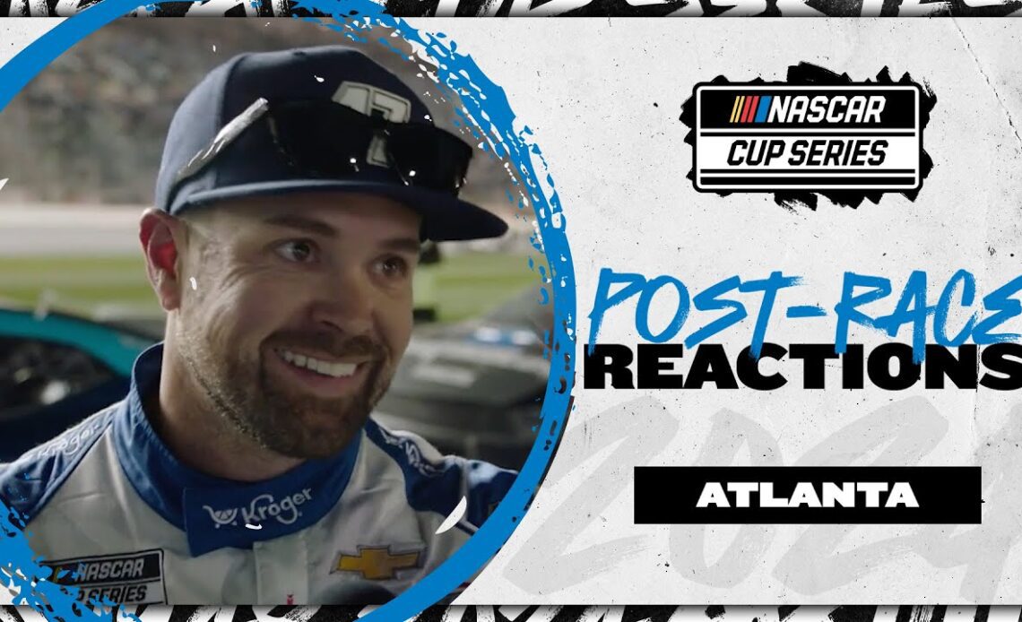 ‘It was wild!’: Ricky Stenhouse Jr. reacts to racing at Atlanta