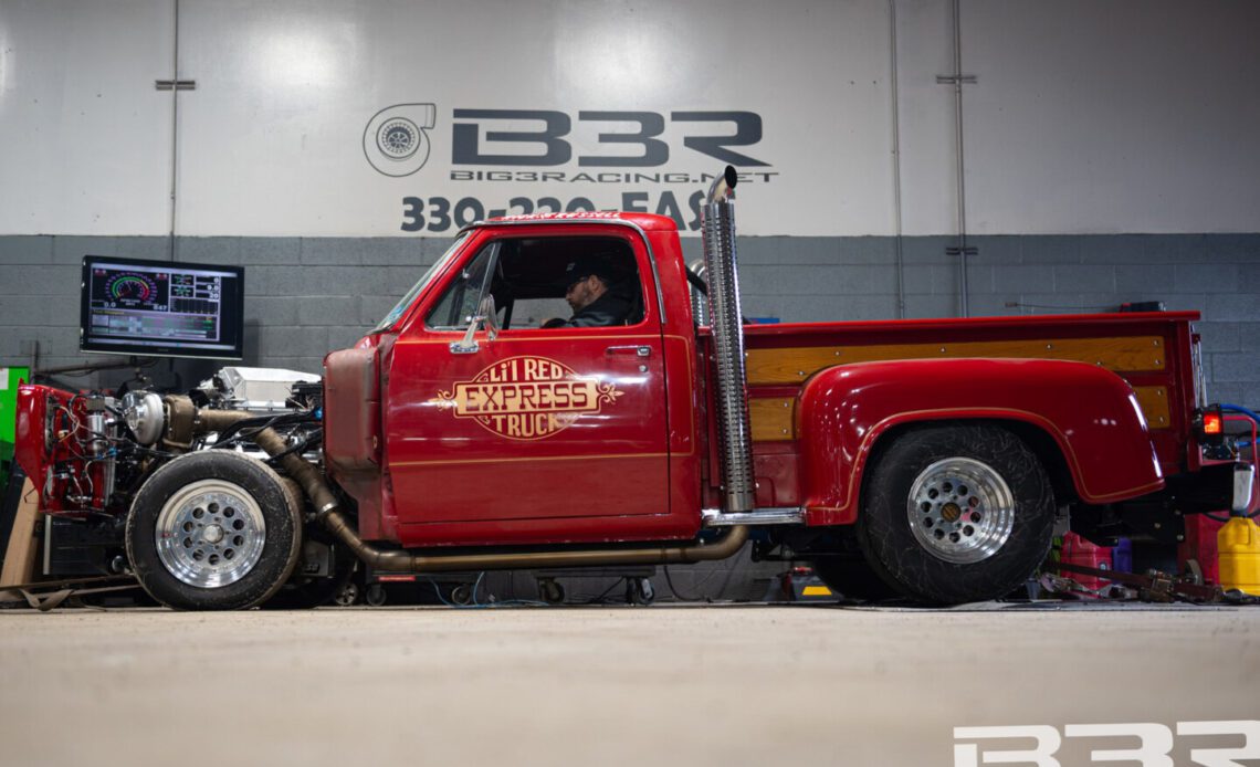 1,100-Horsepower Li’l Red Express Is Ready To Drag And Drive