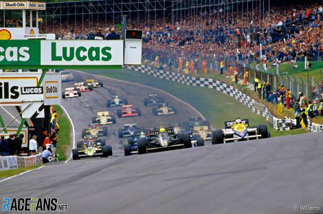 Start, Brands Hatch, 1985