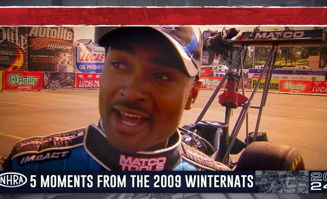 5 moments from the 2009 NHRA Winternationals