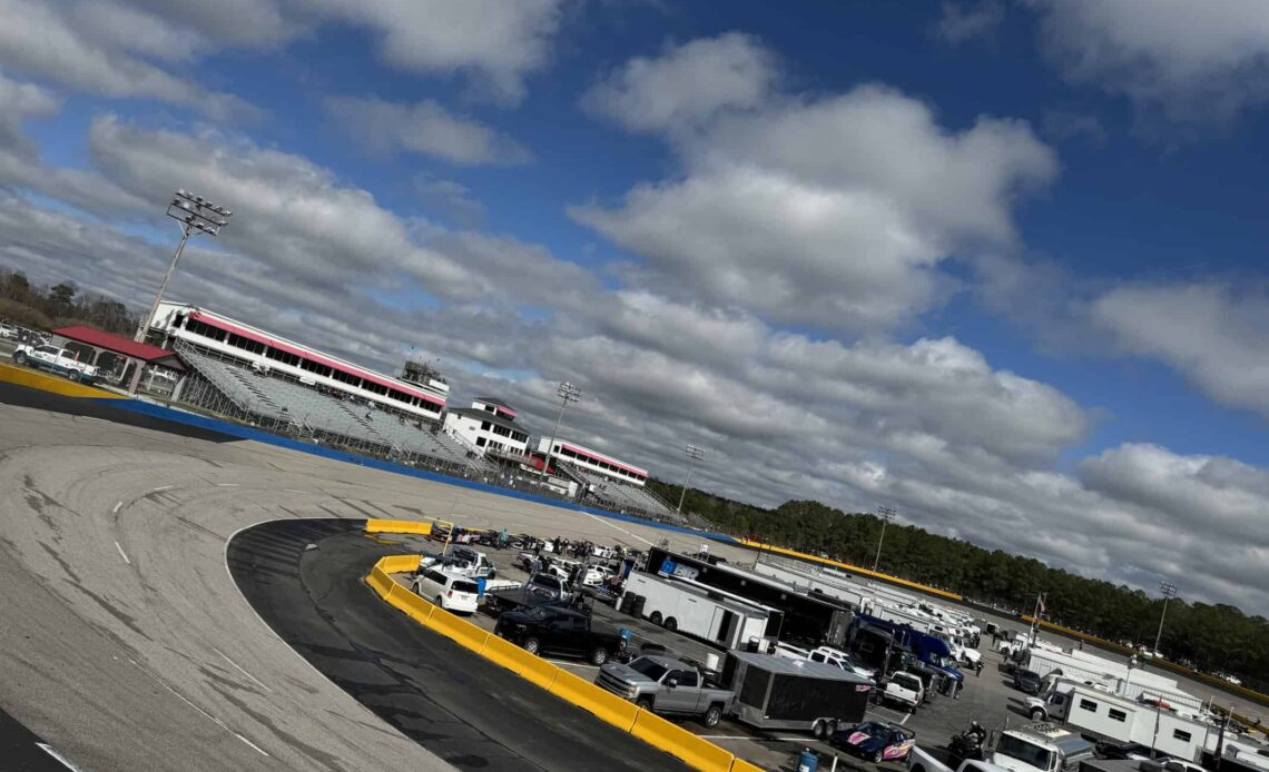 Southern National Cars Tour Short Tracks Front Stretch 2024 Credit Chase Folsom