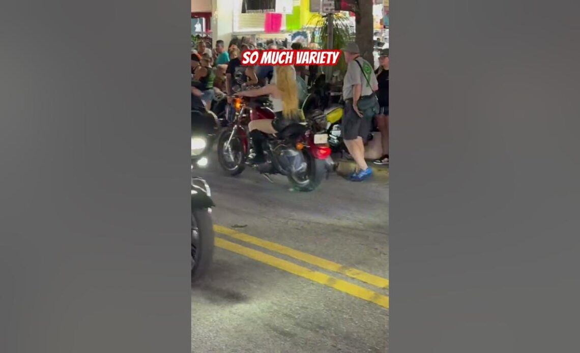 A Melting Pot of Motorcycles on Daytona’s Main Street
