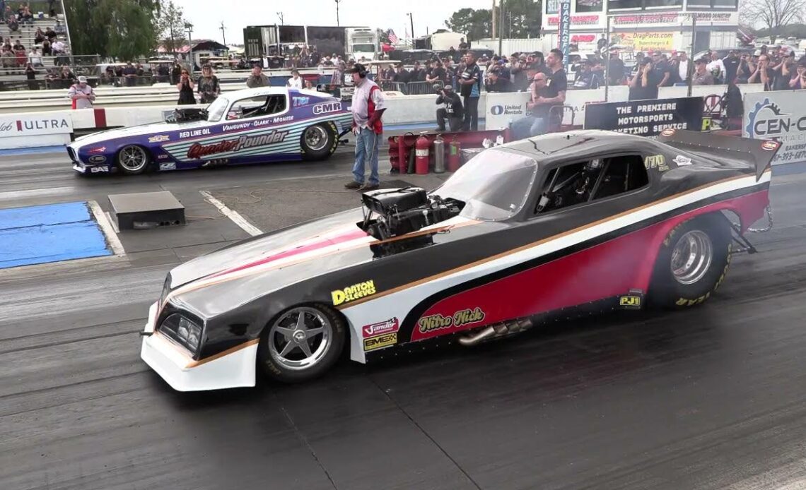 BAKERSFIELD 2024 - THE TOP TEN QUALIFIED FUNNY CARS