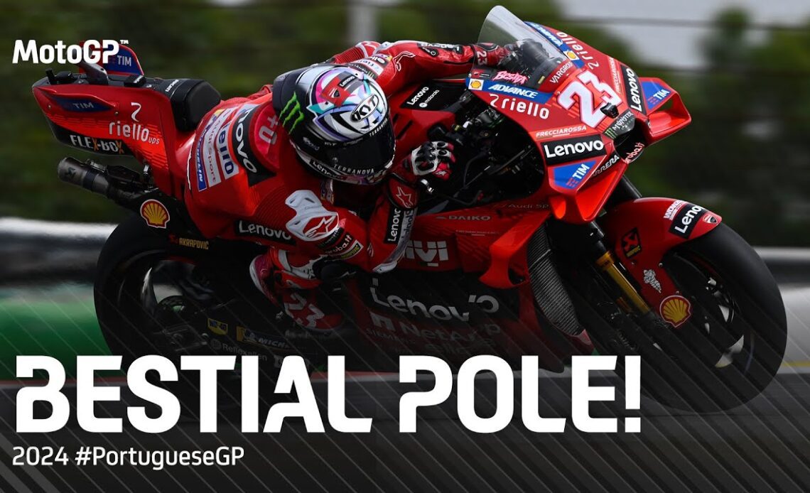 Bestia's first pole in red! 🔴 | 2024 #PortugueseGP