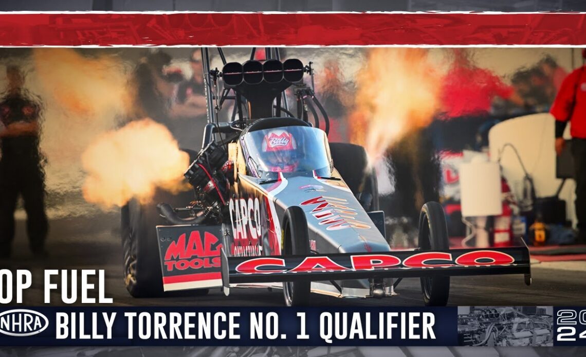 Billy Torrence leads the way in Pomona
