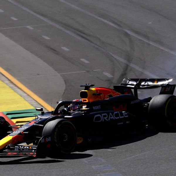 Brake fire ends F1 race in Australia for Max Verstappen