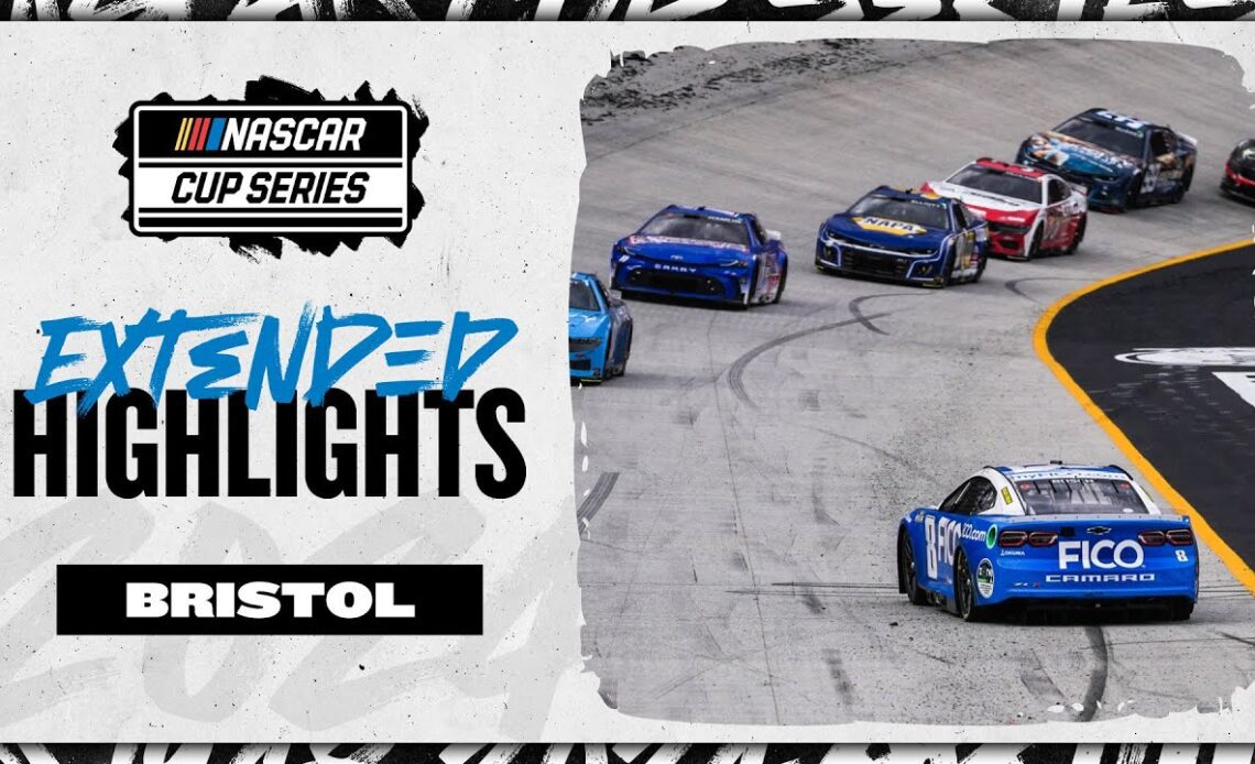 Broken records, worn tires: Cup Series returns to concrete racing at Bristol | Extended Highlights