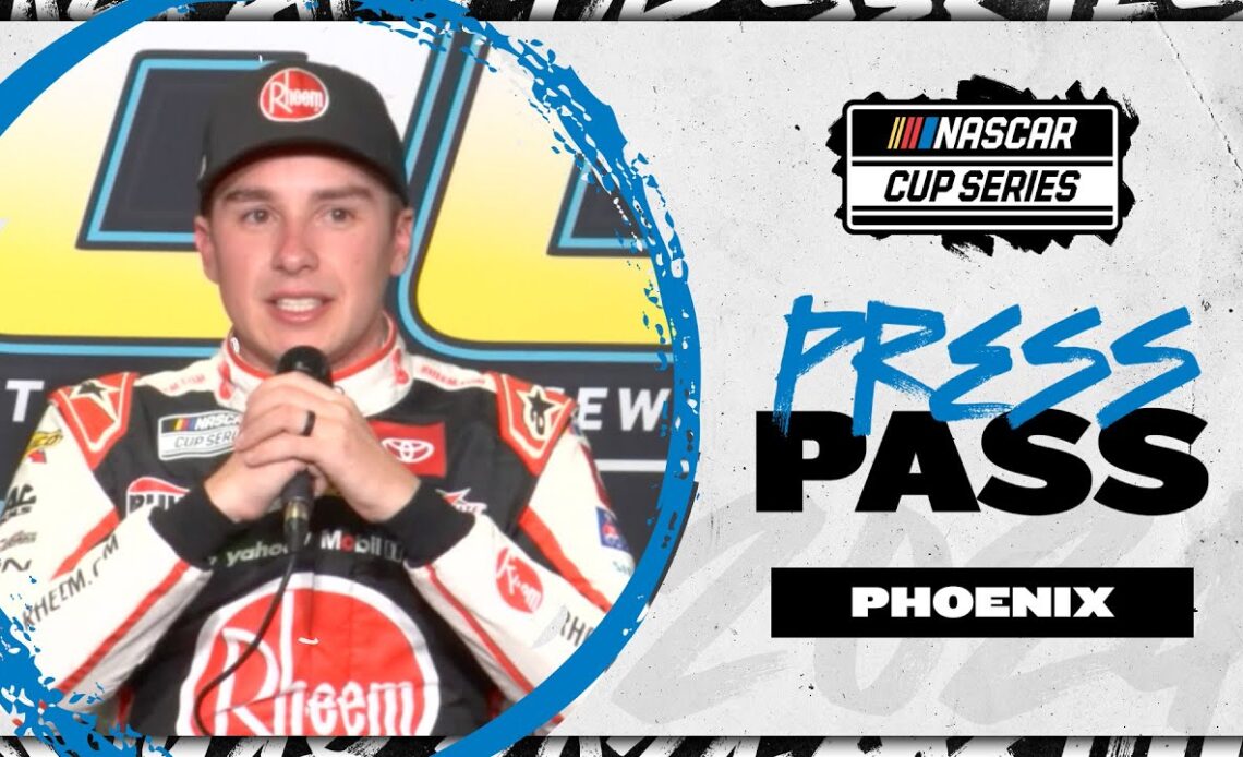 Christopher Bell's full Press Pass interview after Phoenix Raceway win | NASCAR