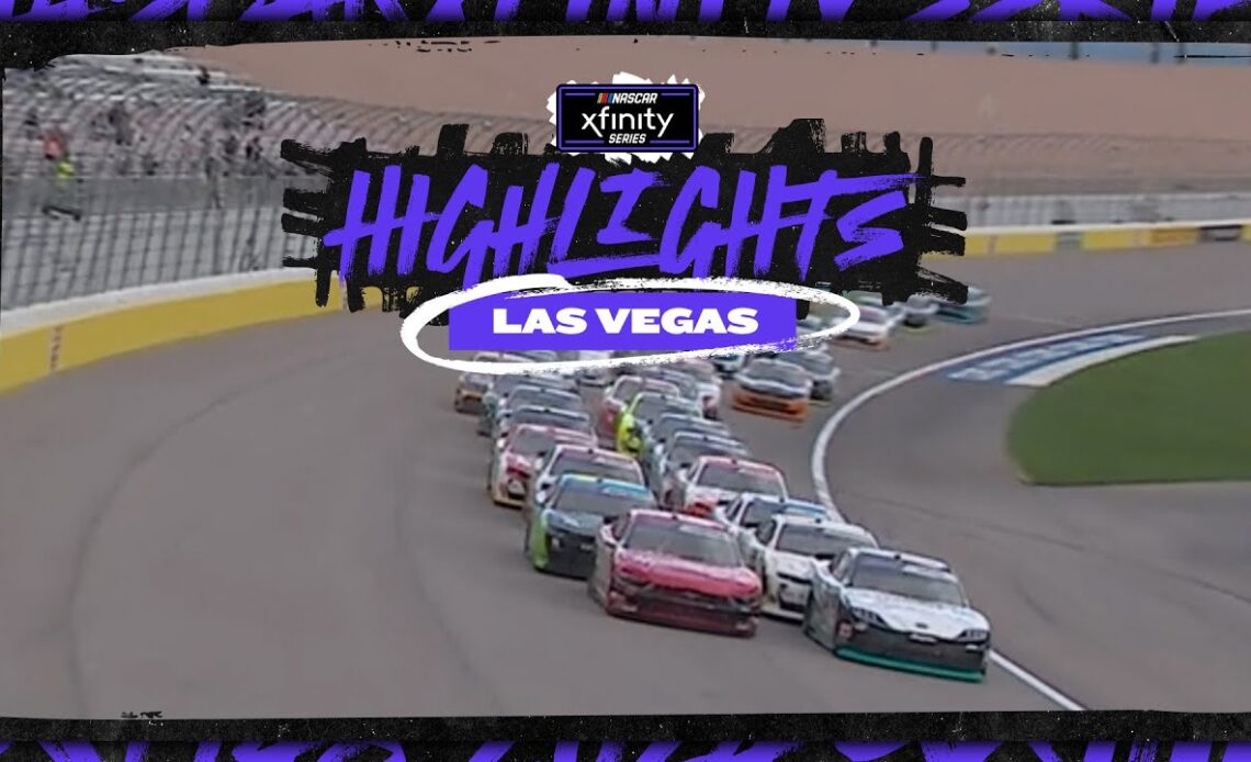 Cole Custer sets the pace for The LiUNA! Xfinity Series Race at Las Vegas