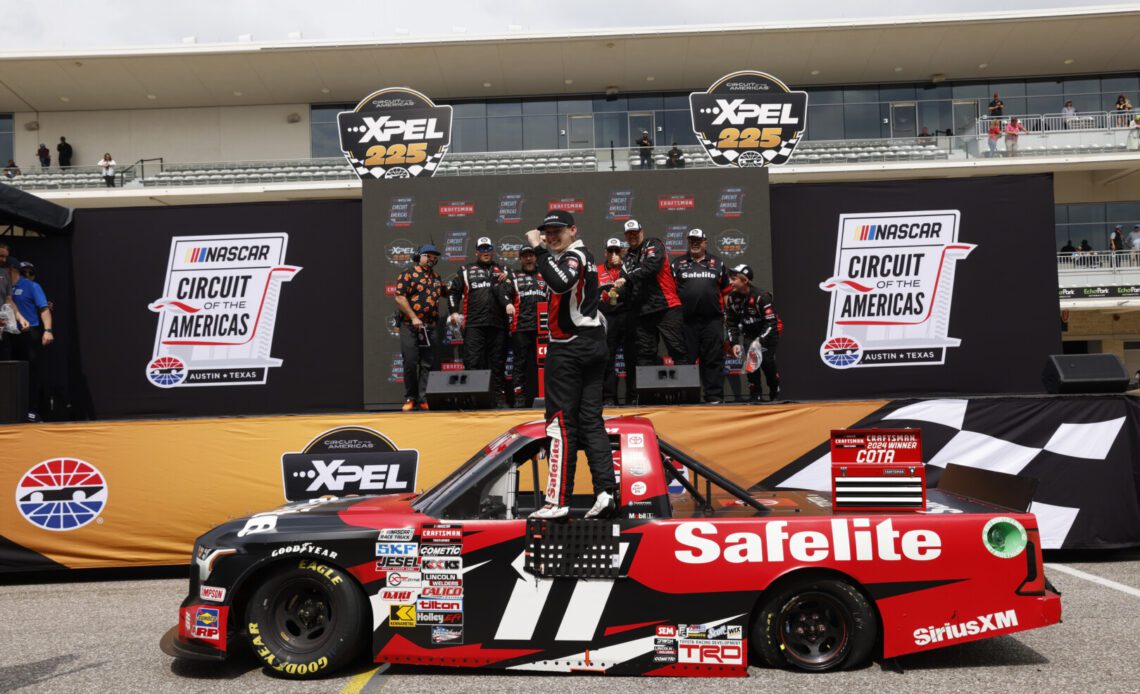 Corey Heim Charges to Victory Lane at the Circuit of The Americas – Motorsports Tribune